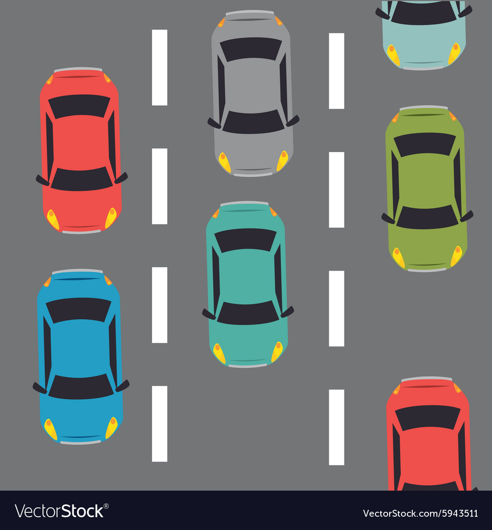 Parking zone design Royalty Free Vector Image - VectorStock