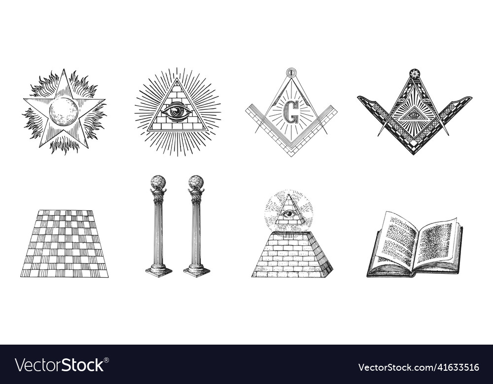 masonic and occult symbols illustrated download