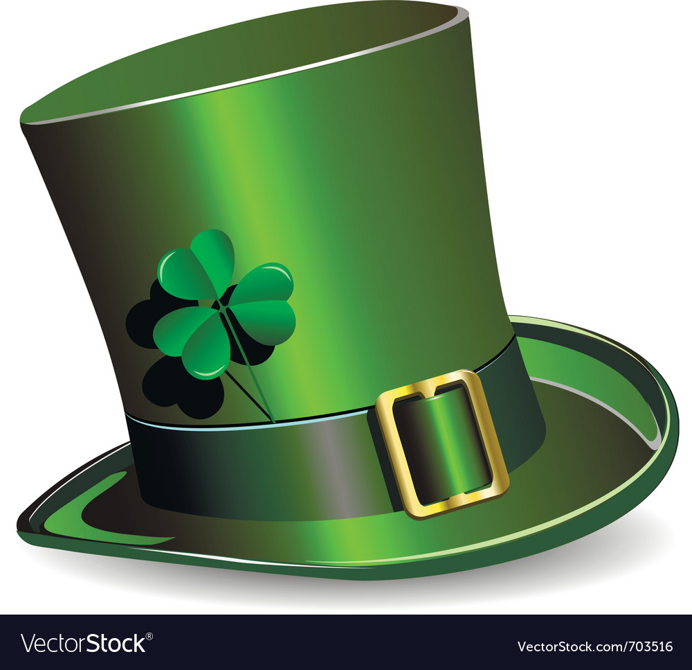 St patricks hat Royalty Free Vector Image - VectorStock