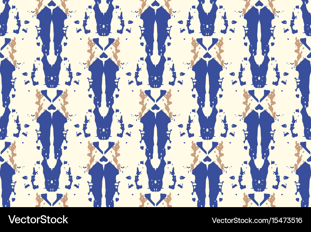 Tie dye seamless pattern Royalty Free Vector Image