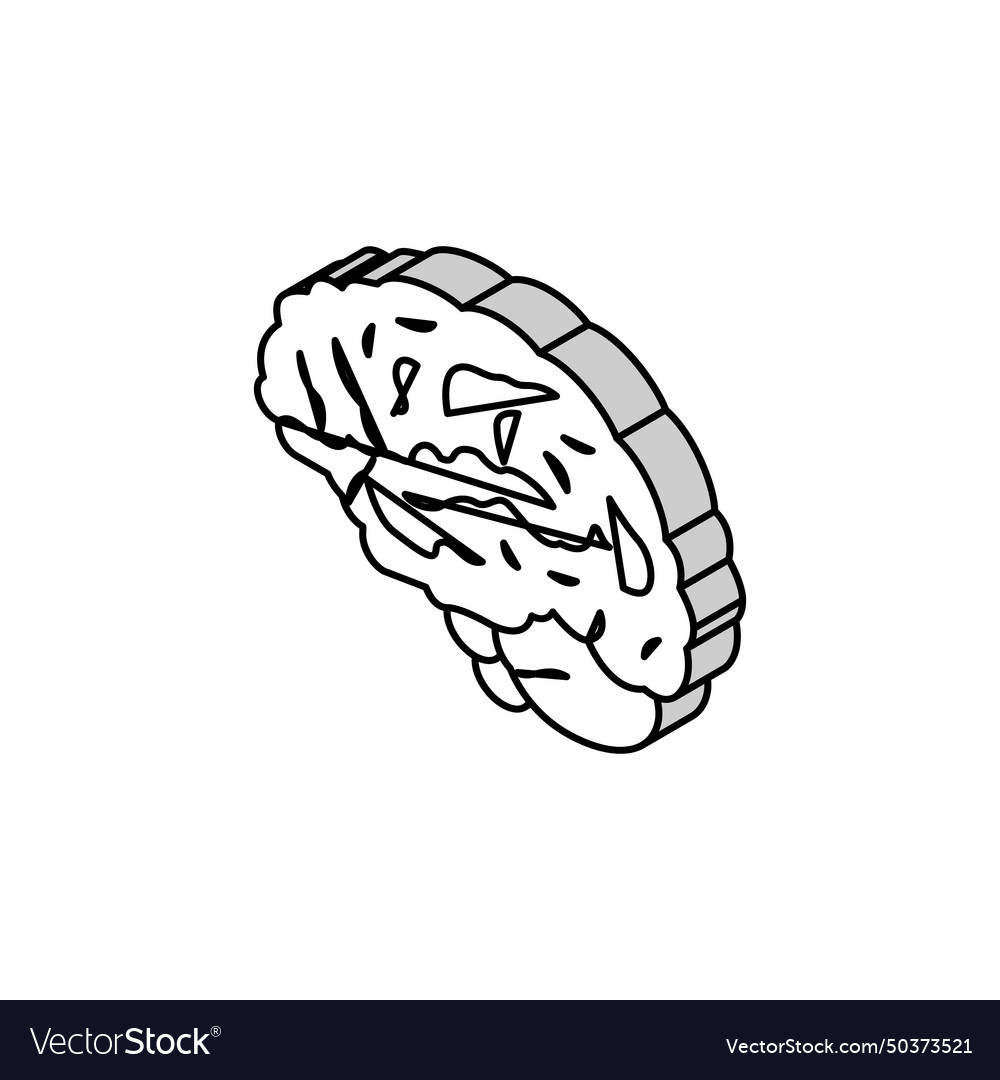 Brain Anatomy Organ Isometric Icon Royalty Free Vector Image Brain Anatomy Organ Isometric Icon Royalty Free Vector Image