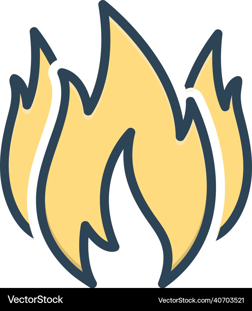 Fire Royalty Free Vector Image - VectorStock