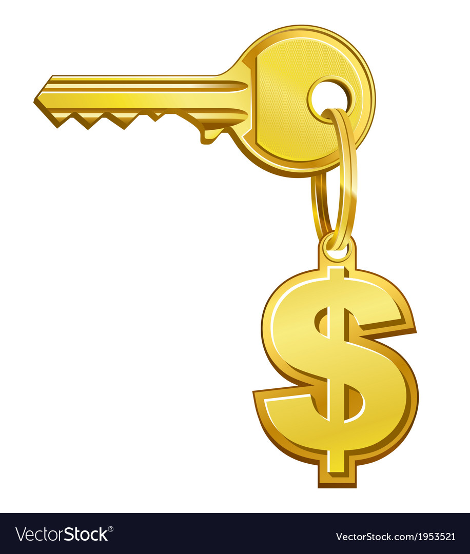 key-to-money-royalty-free-vector-image-vectorstock