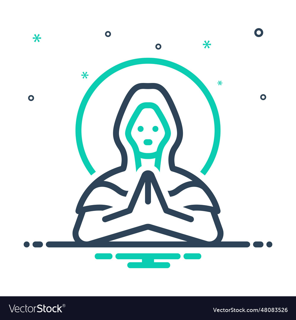 Madonna Royalty Free Vector Image - VectorStock