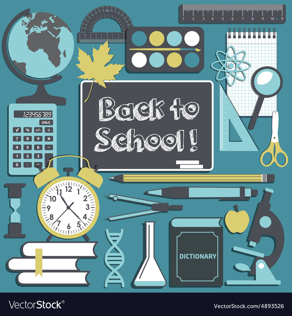 School Royalty Free Vector Image - VectorStock