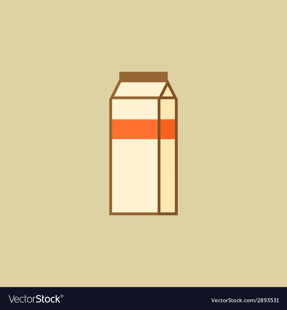 Milk food flat icon