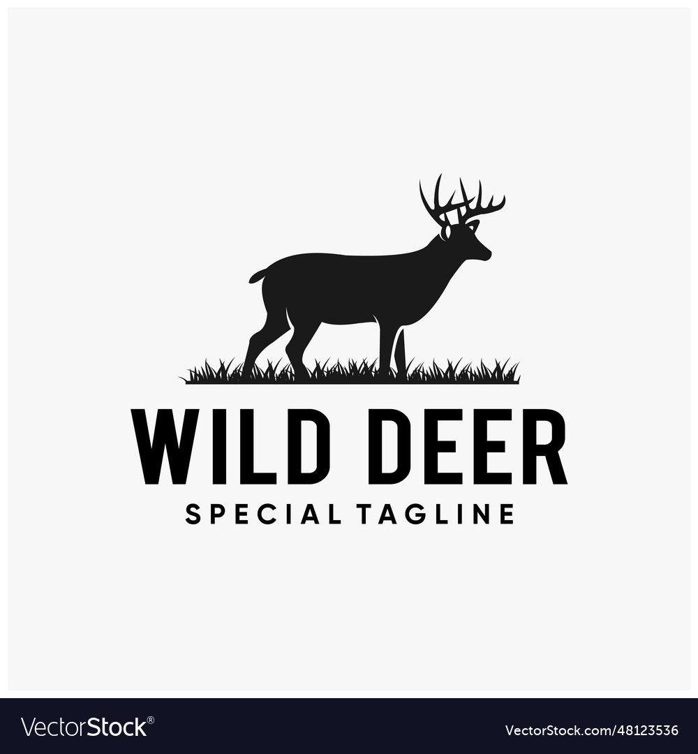 Silhouette will deer logo inspirations