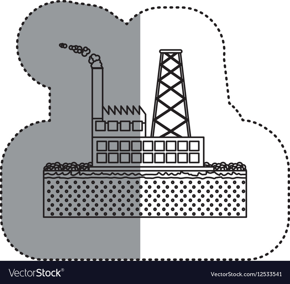 Isolated factory and pollution design