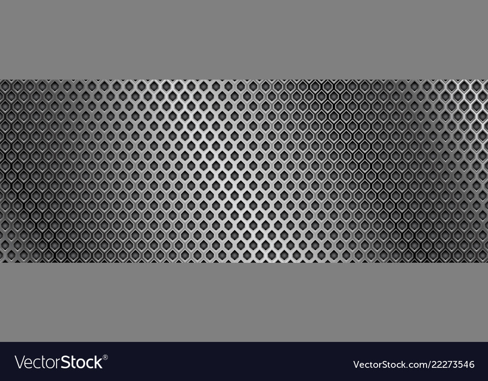 Metal perforated texture