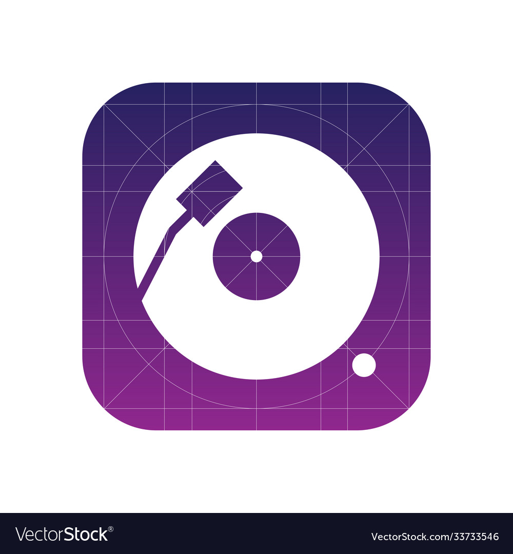 Vinyl icon