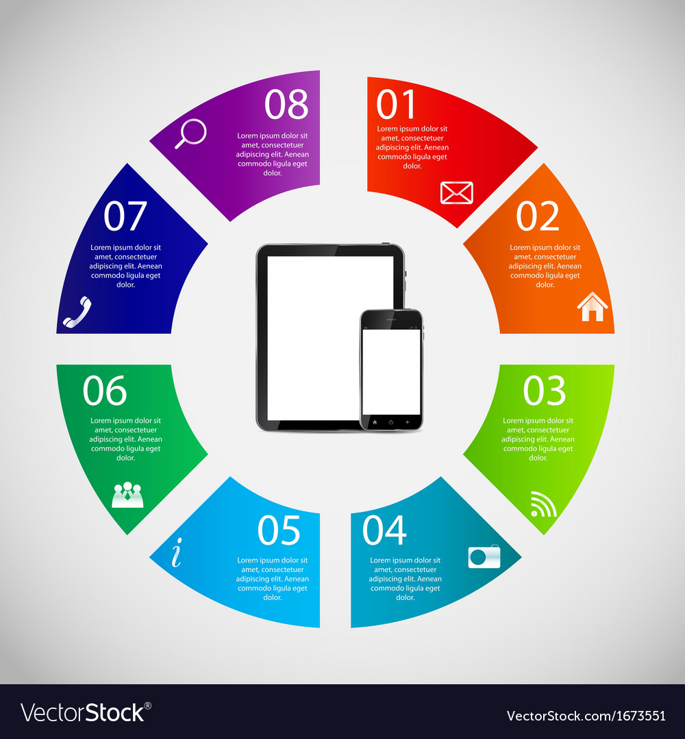 Infographic template business