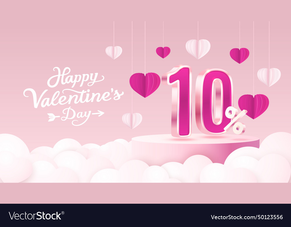 Happy valentine day mega sale special offer 10