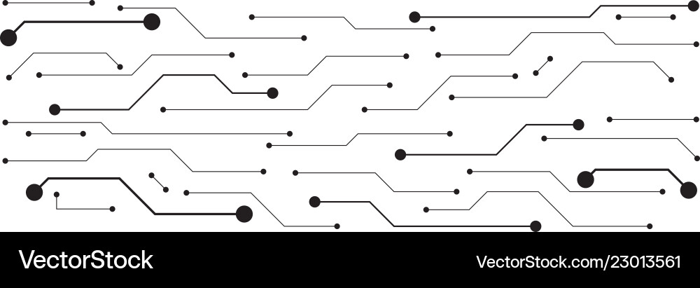 Abstract future digital science technology Vector Image