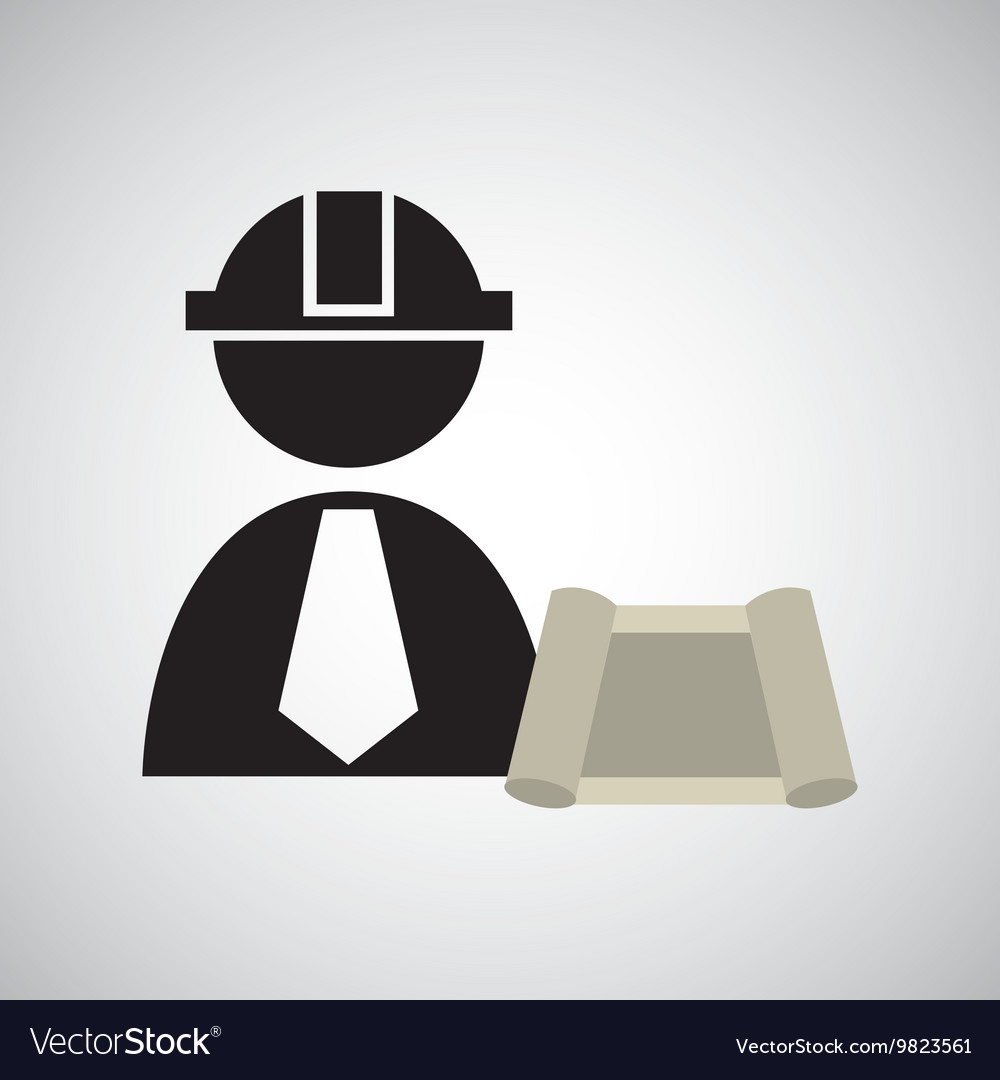 Civil engineering icon Royalty Free Vector Image