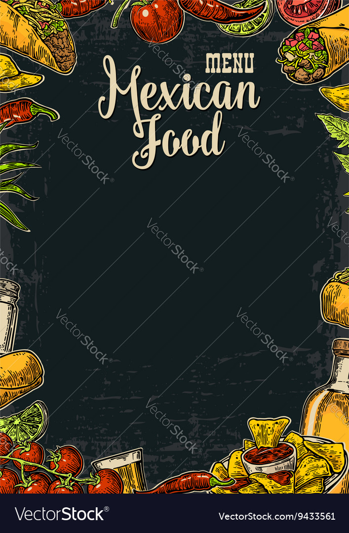 Mexican menu hi-res stock photography and images - Alamy