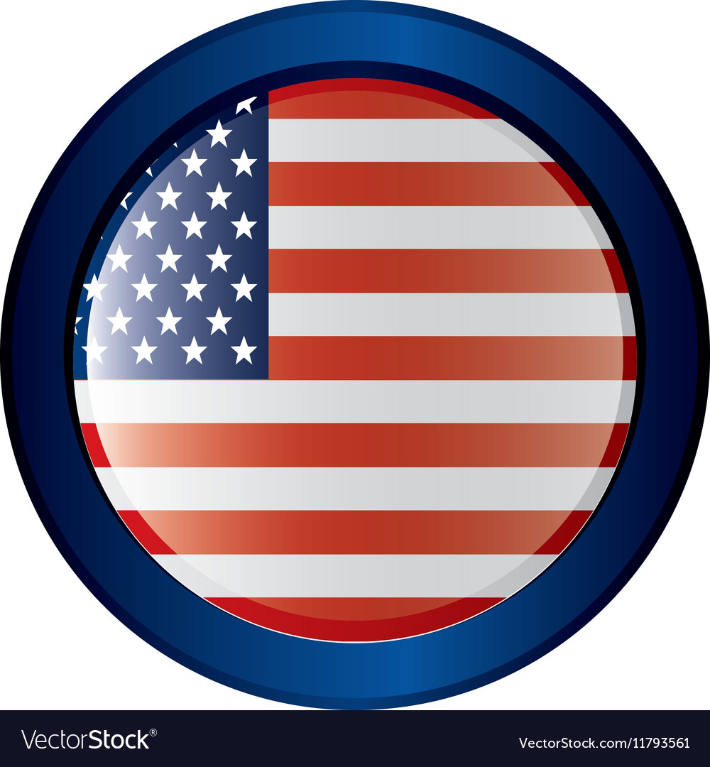 United states of america emblem Royalty Free Vector Image