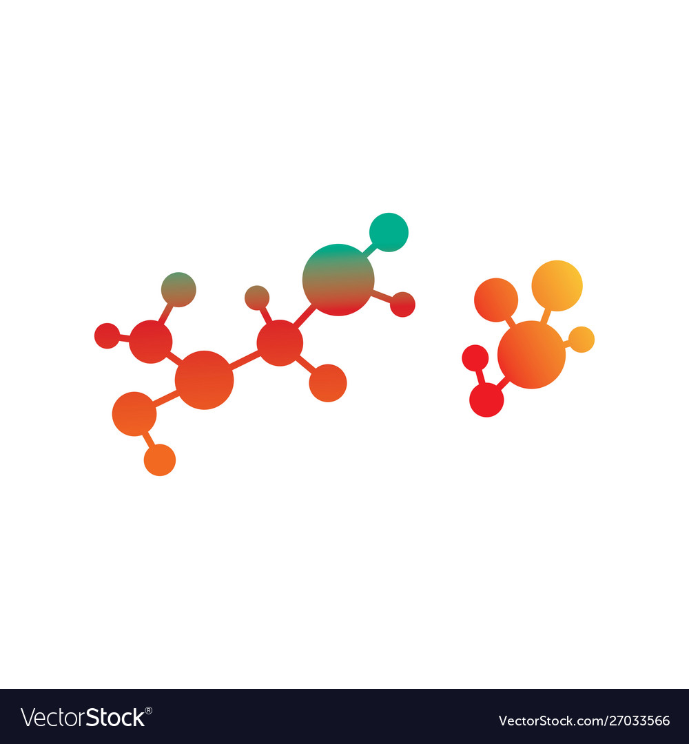 Molecular structure chemical atoms