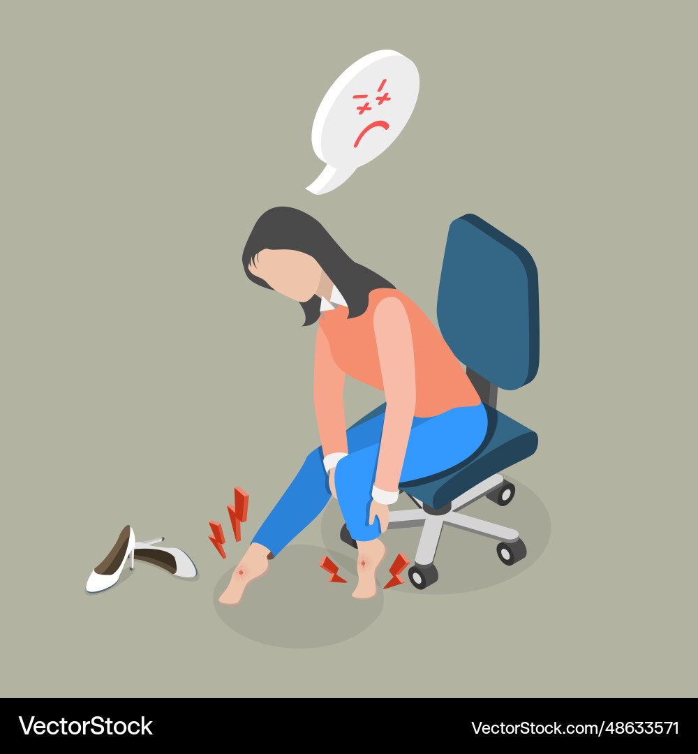 3d isometric flat conceptual Royalty Free Vector Image