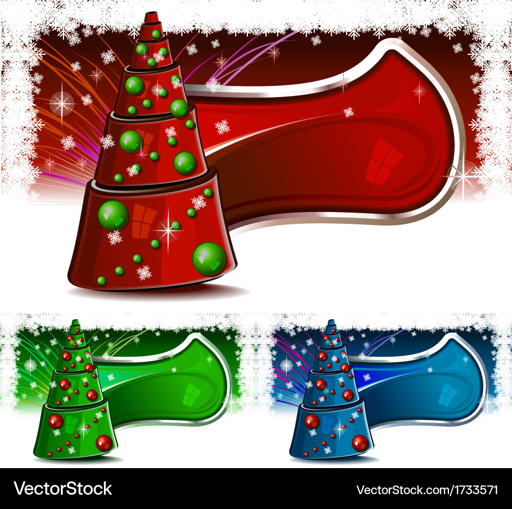 Christmas design elements Royalty Free Vector Image
