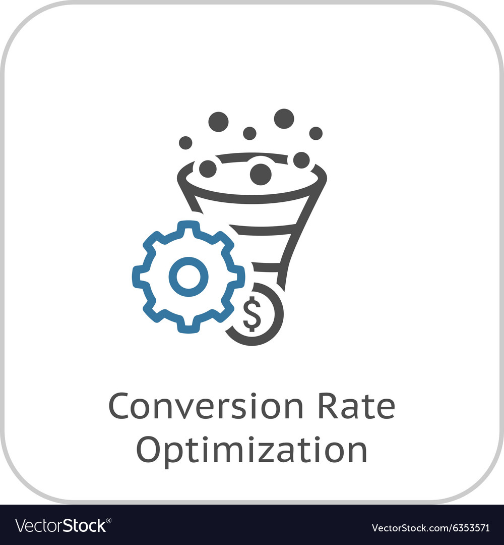 Conversion rate optimisation icon