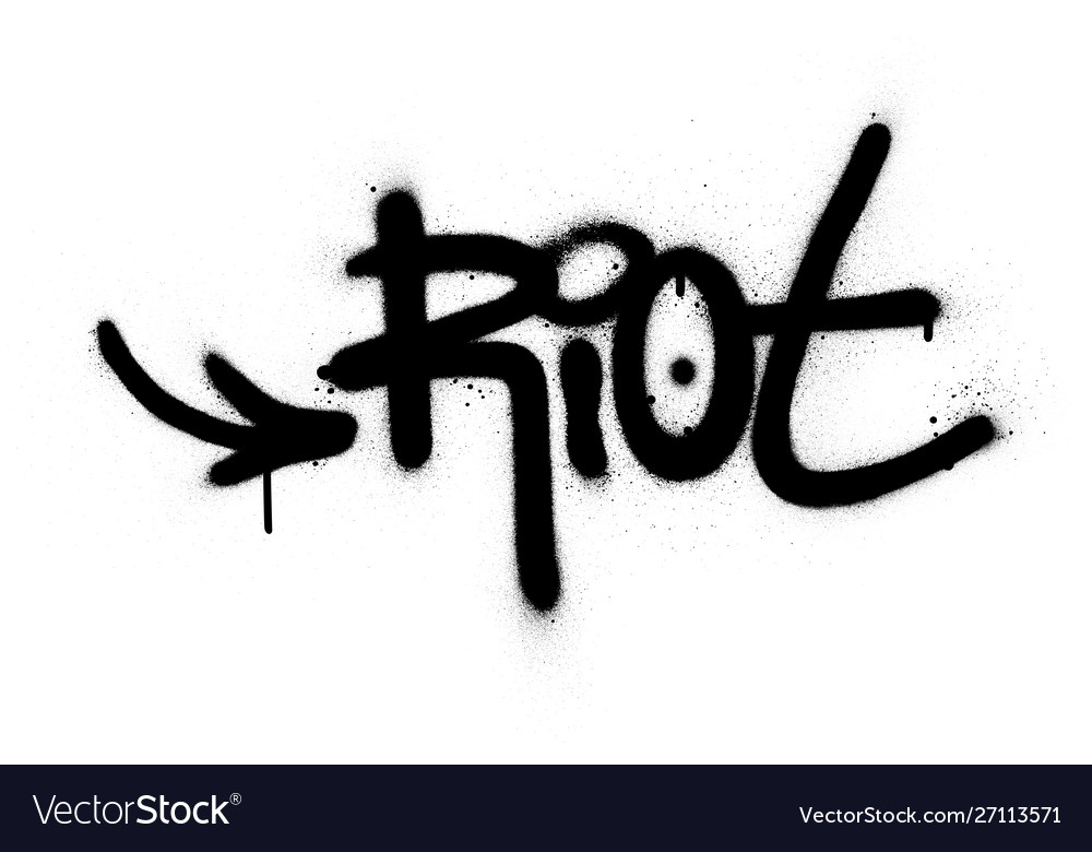 Graffiti Vengeance Word Sprayed Black Over Stock Vector (Royalty Free)  1495699178