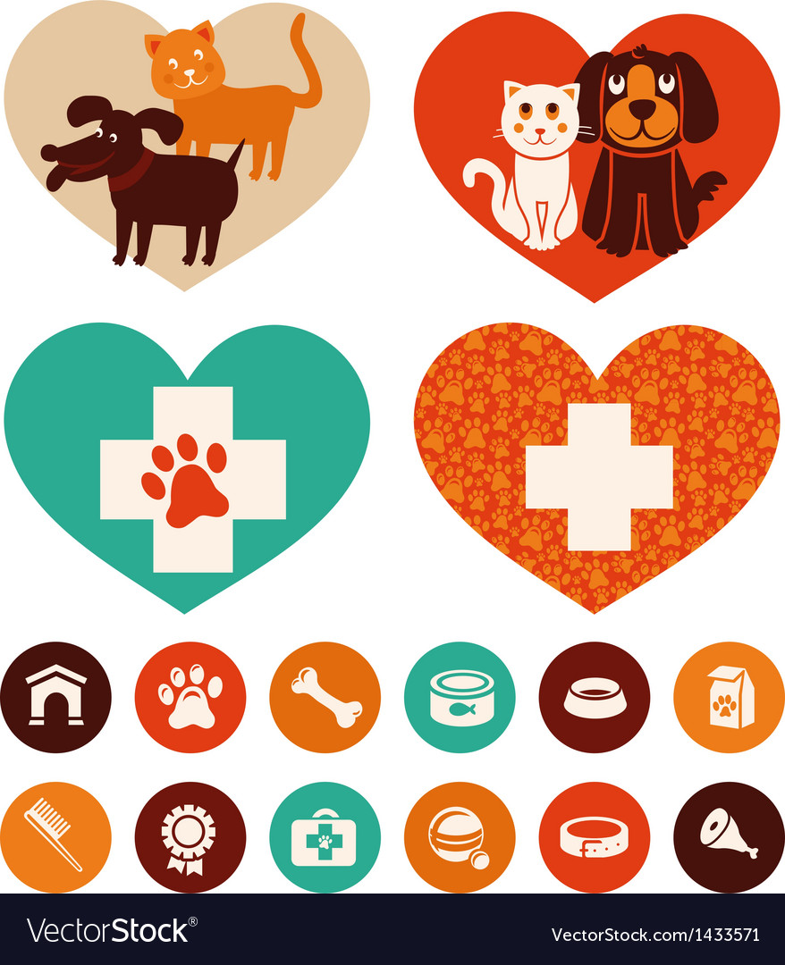 Veterinary emblems and signs