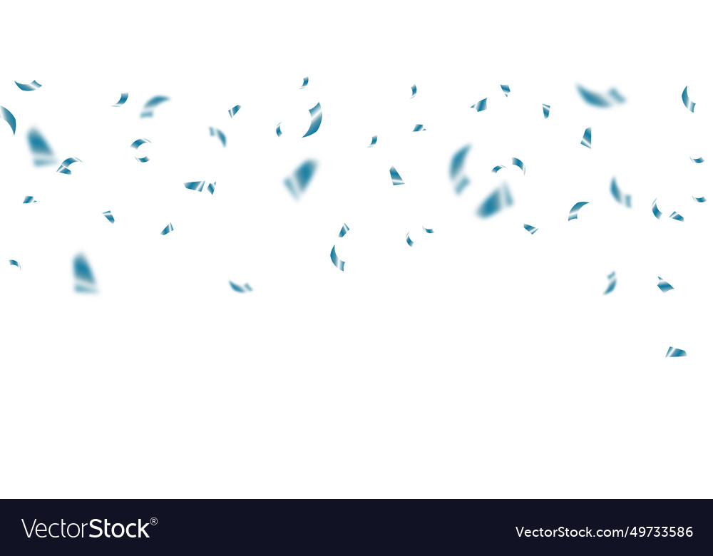 Beautiful blue confetti background