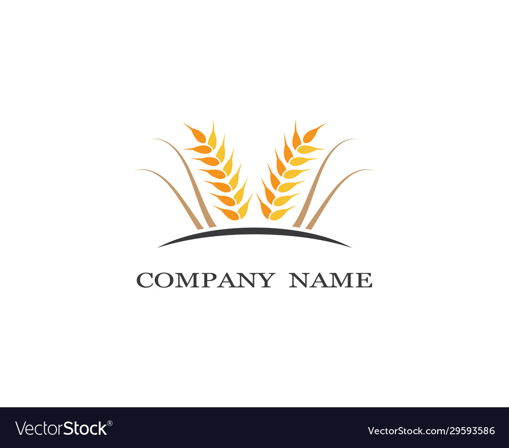 Wheat symbol icon Royalty Free Vector Image - VectorStock