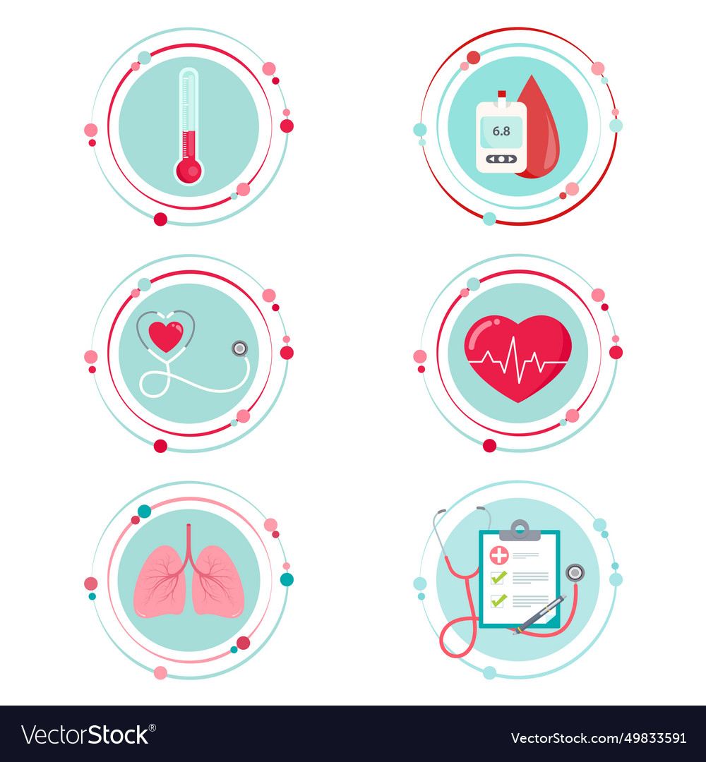 Medical icons set