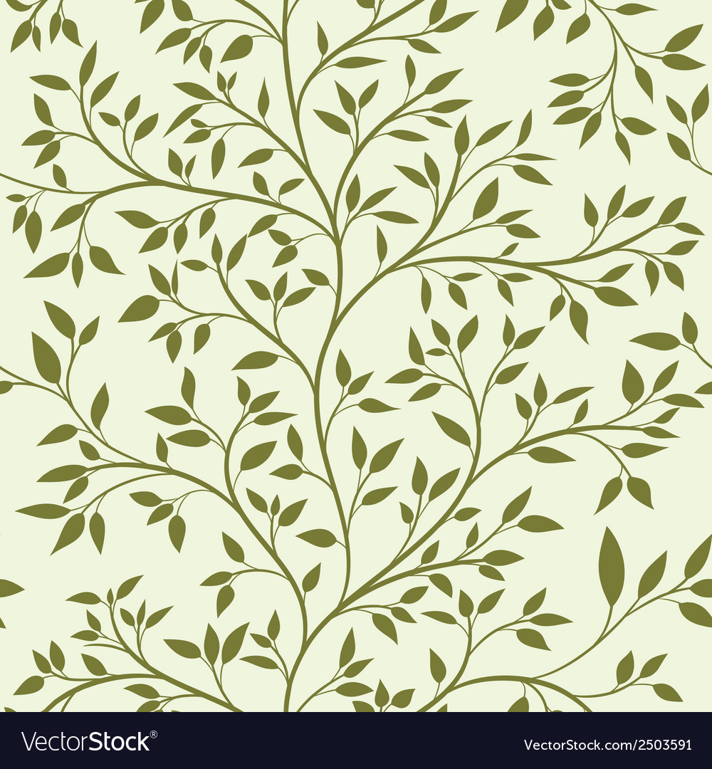 Tree seamless pattern