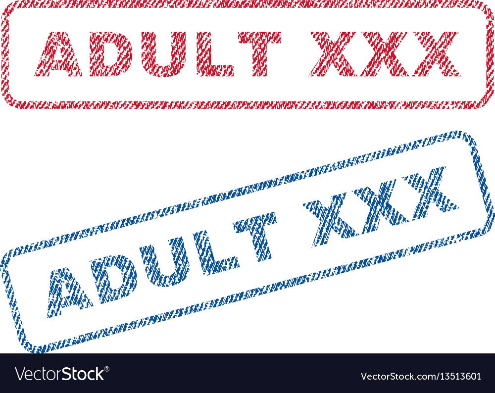 Adult xxx textile stamps