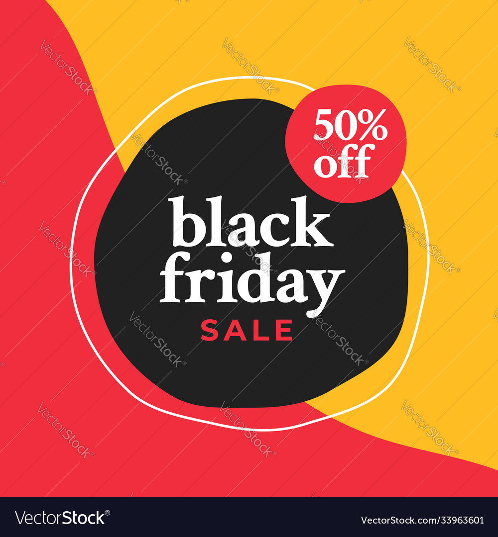 Black friday sale social media poster banner