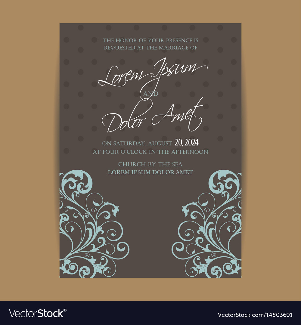 Wedding invitation and save the date cards