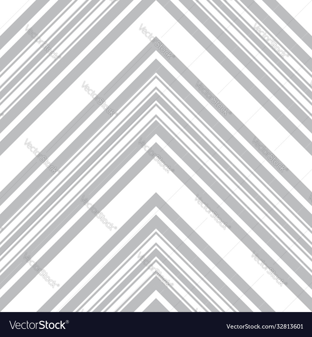 White chevron diagonal stripes seamless pattern Vector Image