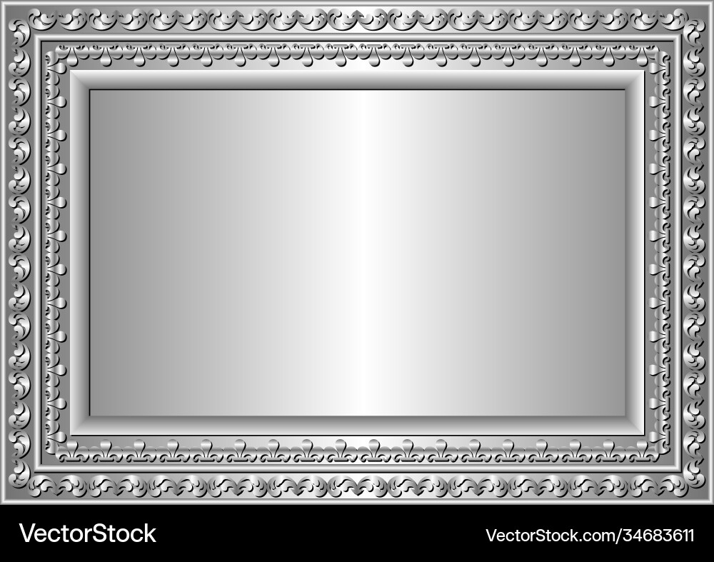 Ornate Silver Frame