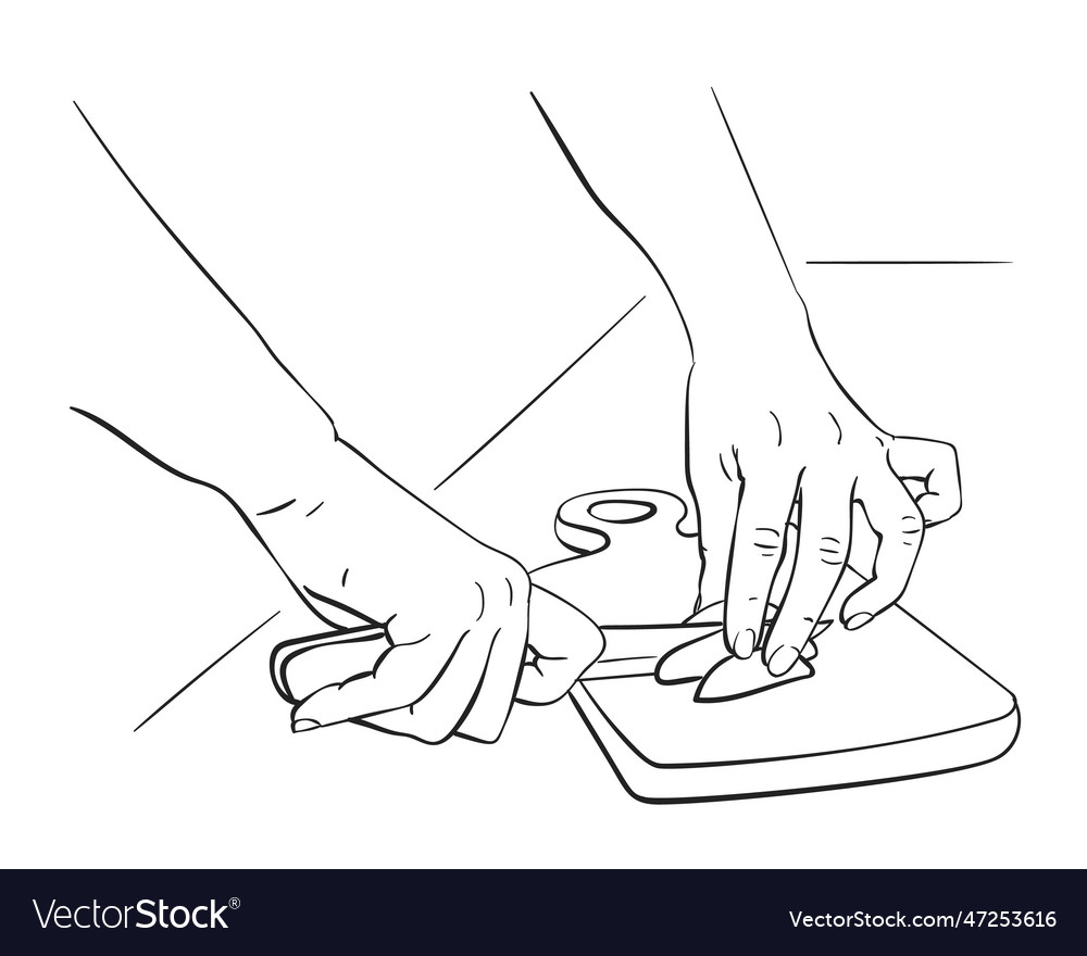Cutting Royalty Free Vector Image VectorStock