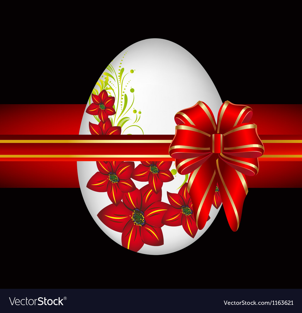 Easter egg Royalty Free Vector Image - VectorStock