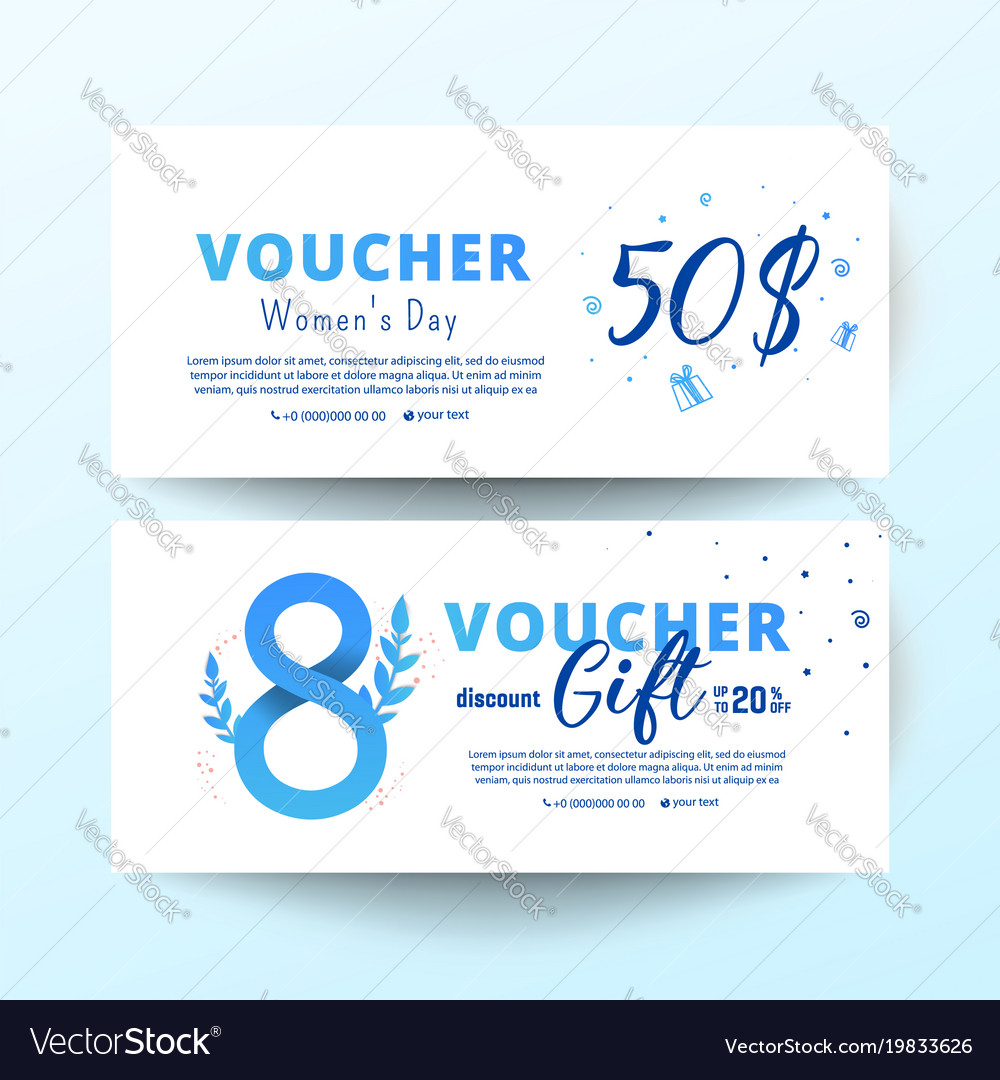 8 march voucher