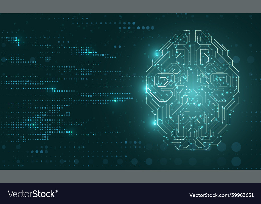 Artificial intelligence Royalty Free Vector Image