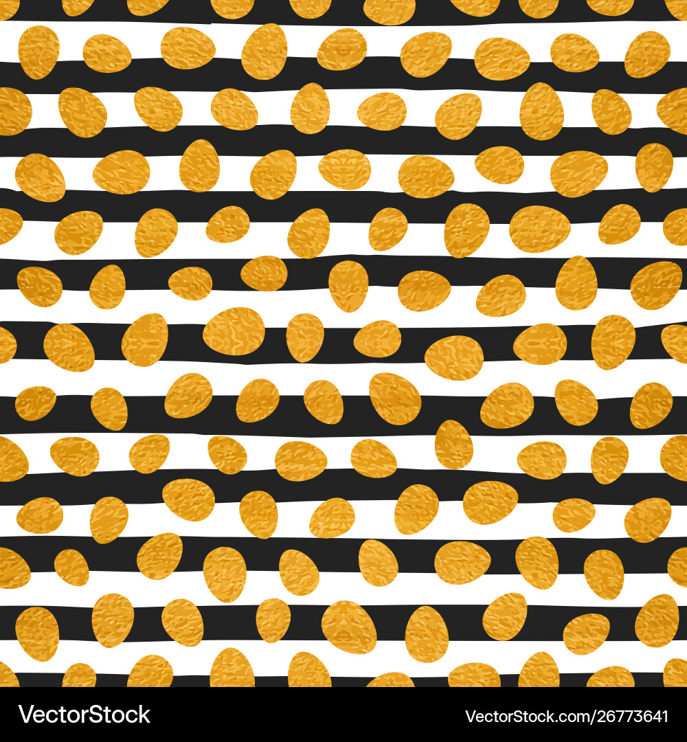 Seamless pattern with easter eggs Royalty Free Vector Image