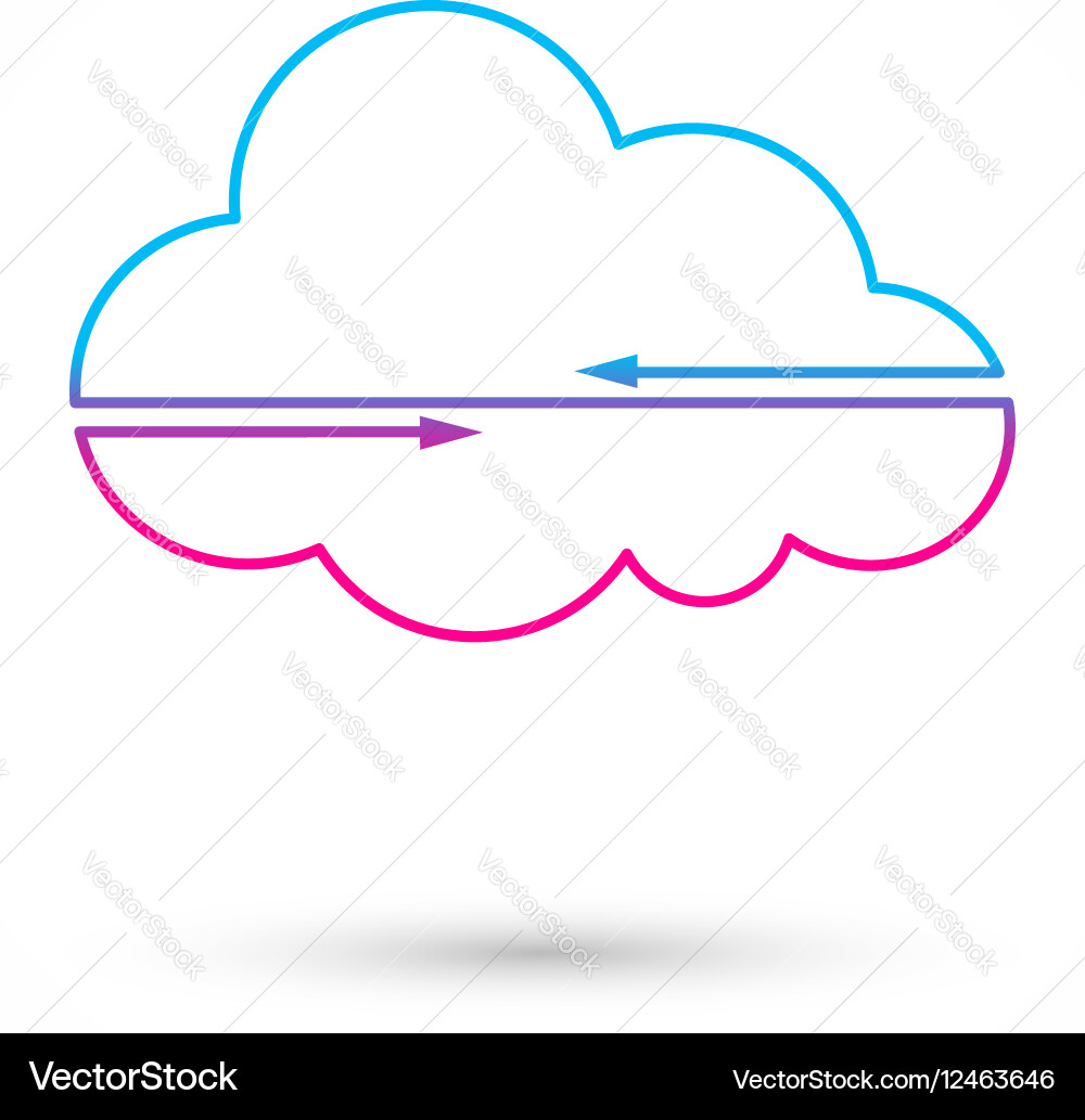 Cloud Royalty Free Vector Image - VectorStock