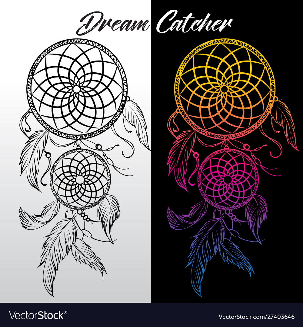 Dream catcher icon Royalty Free Vector Image - VectorStock