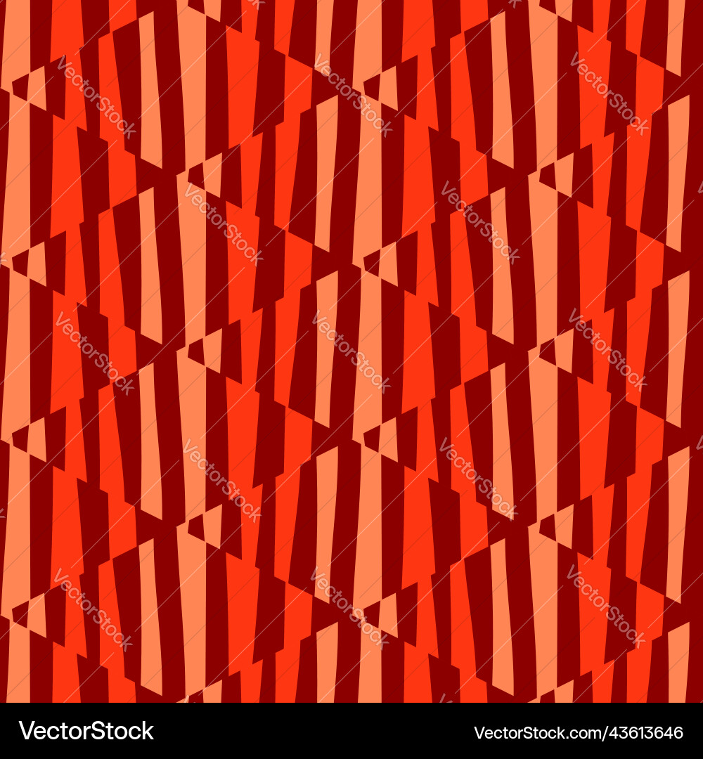 Mosaic of striped geometric seamless pattern Vector Image