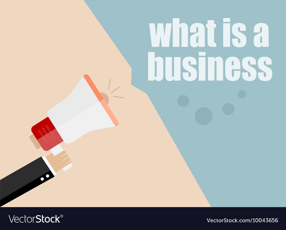 What is a business flat design