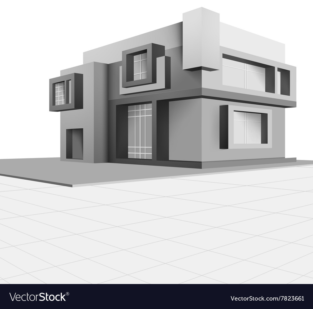 Built scene Royalty Free Vector Image - VectorStock