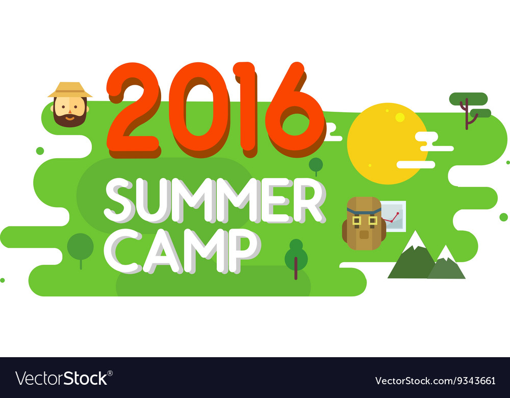 Summer camp poster