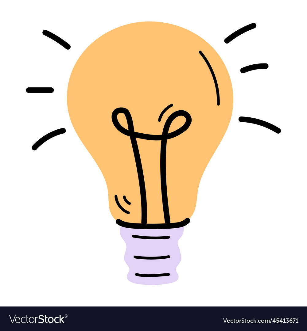 Bulb Royalty Free Vector Image - VectorStock