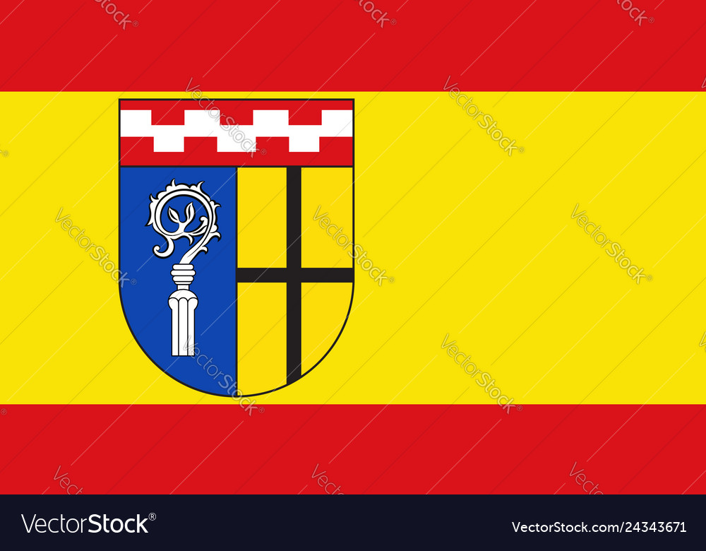 Flag Of Moenchengladbach In North Royalty Free Vector Image