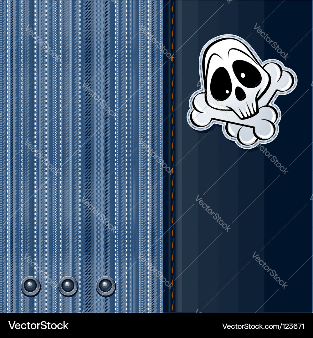 Jeans background Royalty Free Vector Image - VectorStock