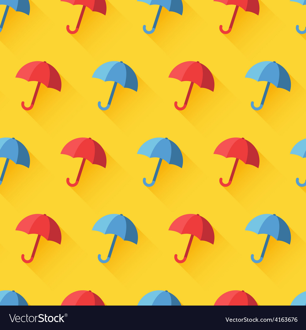 Umbrella pattern Royalty Free Vector Image - VectorStock